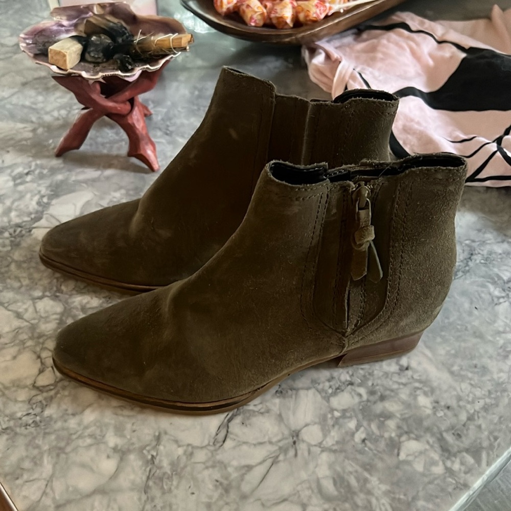 Suade booties